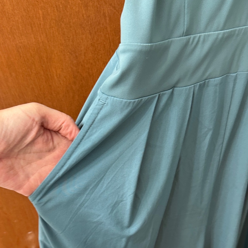 HALARA Blue Jumpsuit - Picture 6 of 7